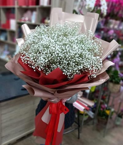 Букет цветов из: Гипсофила в Хандыге
