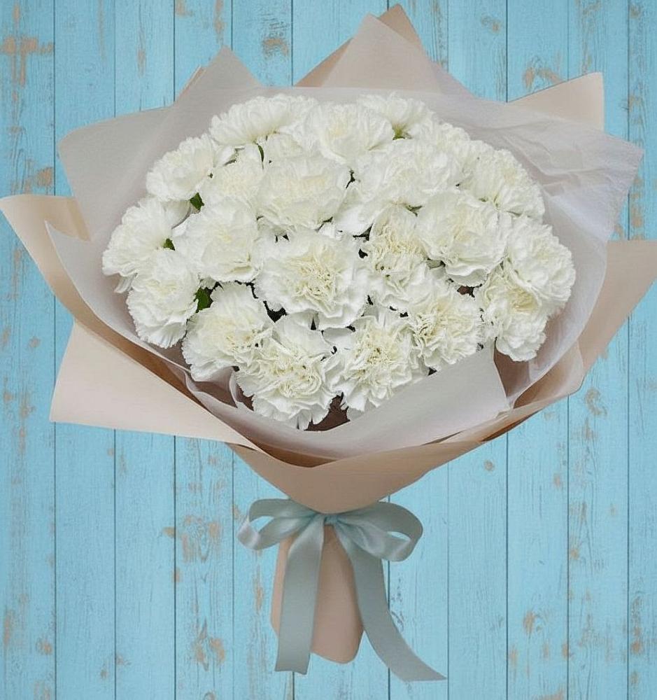 Букет цветов из: Гвоздики в Хандыге