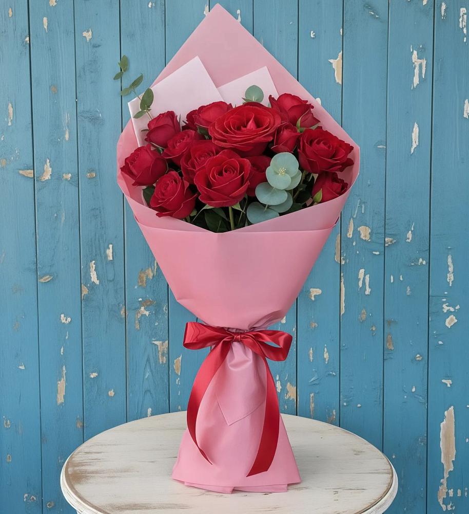 Букет цветов из: Розы в Хандыге