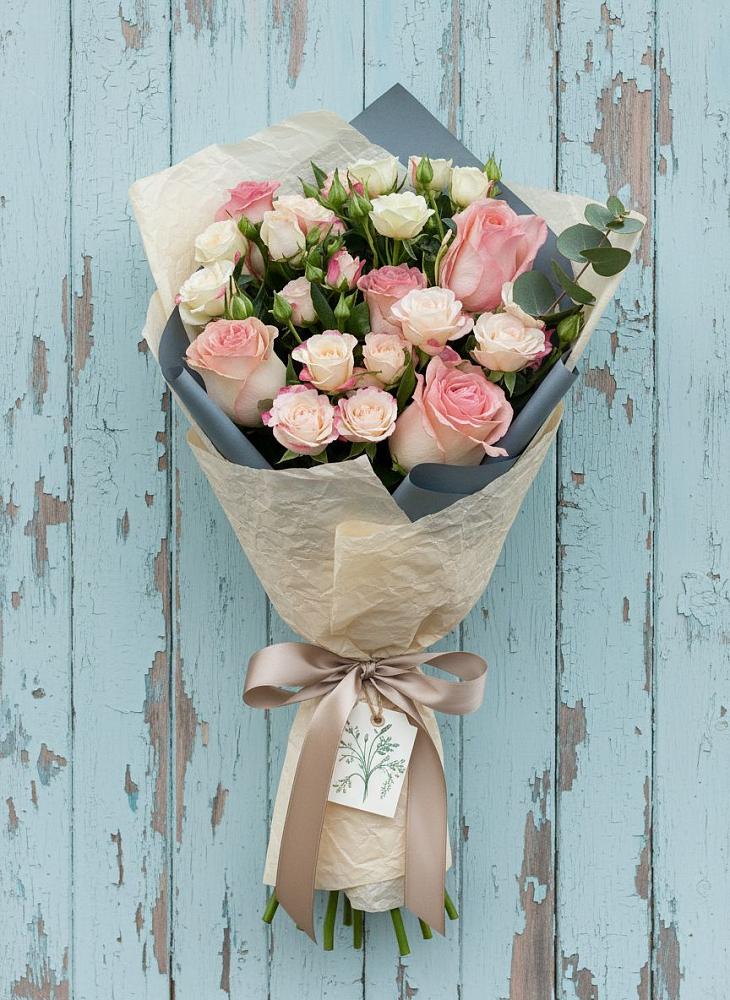 Букет цветов из: Розы в Хандыге