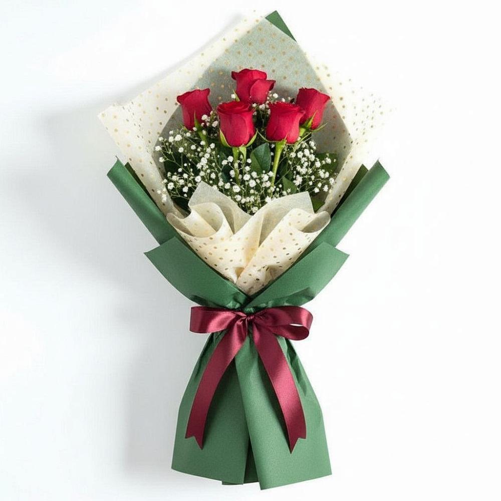 Букет цветов из: Розы в Хандыге