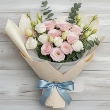 Букет цветов из:  Лизиантусы в Хандыге