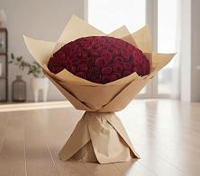 Букет 101 Красная роза в Хандыге