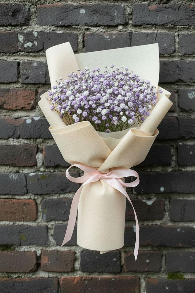 Букет цветов из: Гипсофила в Хандыге