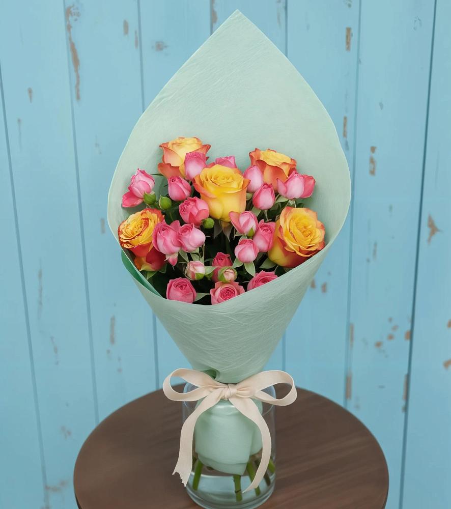 Букет цветов из: Розы в Хандыге