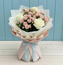 Букет цветов из:  Розы в Хандыге
