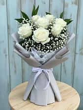 Букет цветов из:  Розы в Хандыге