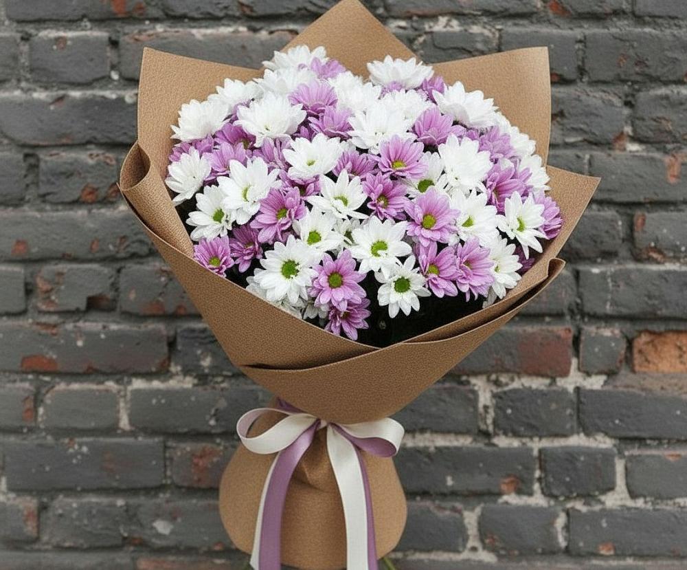 Букет цветов из: Хризантемы в Хандыге