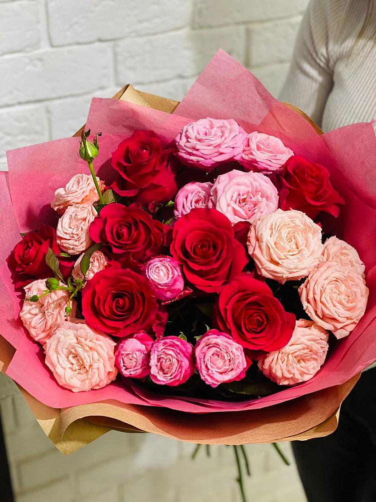 Букет цветов из: Розы в Хандыге