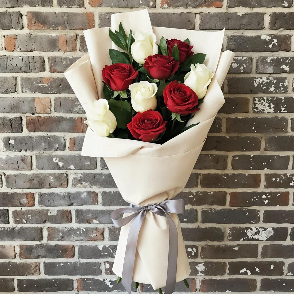 Букет цветов из: Розы в Хандыге