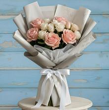 Букет цветов из:  Розы в Хандыге