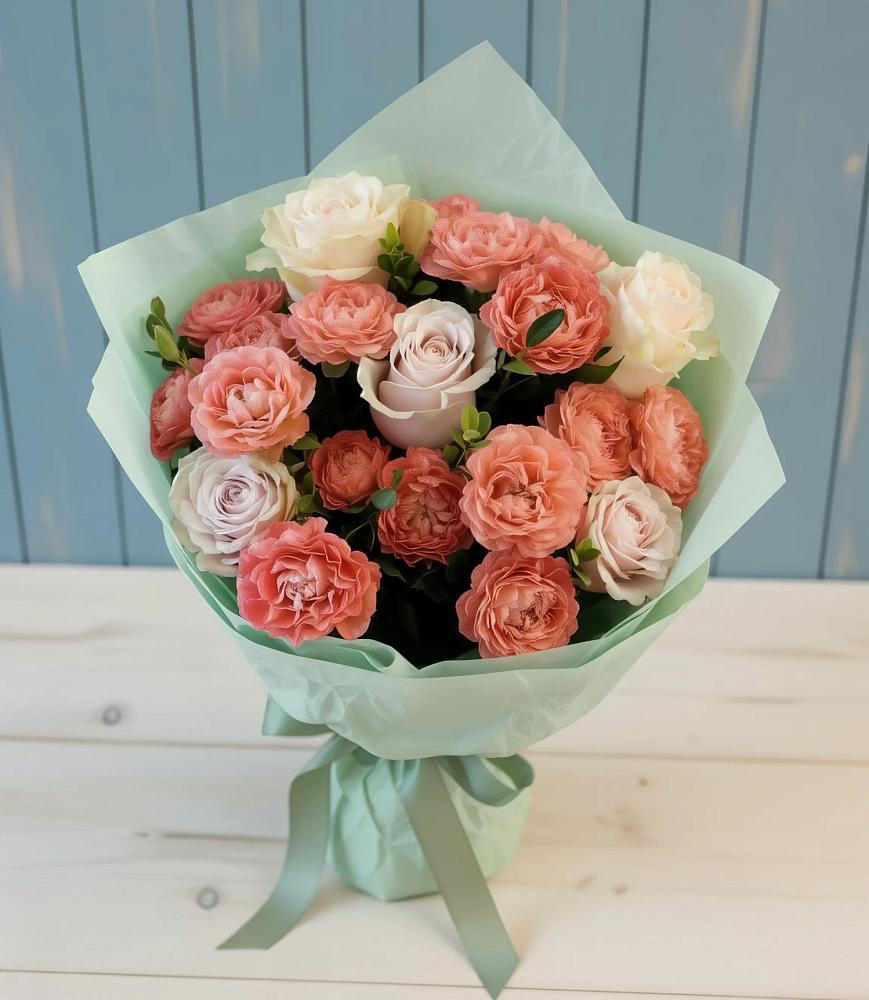 Букет цветов из: Розы в Хандыге