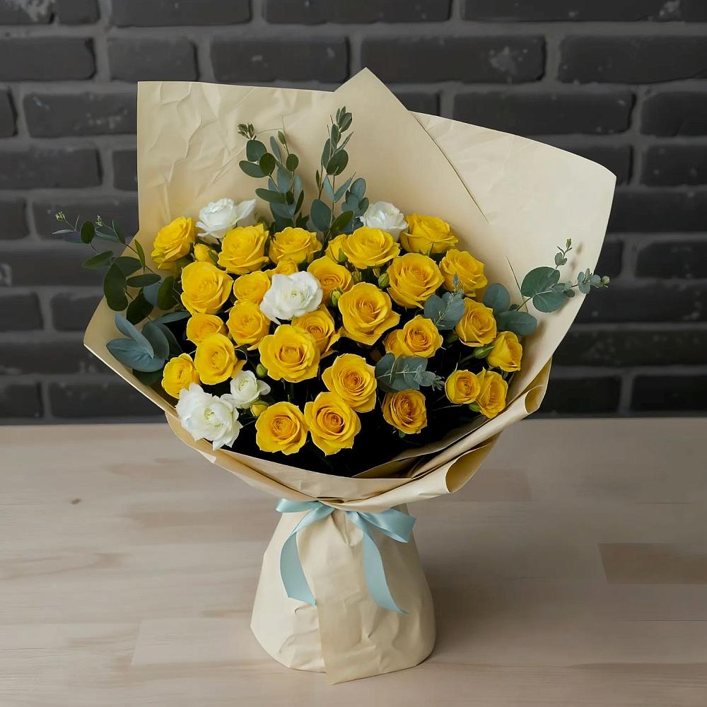 Букет цветов из: Розы в Хандыге