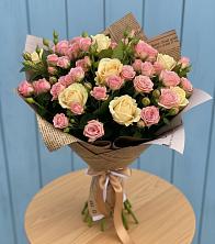 Букет цветов из:  Розы в Хандыге