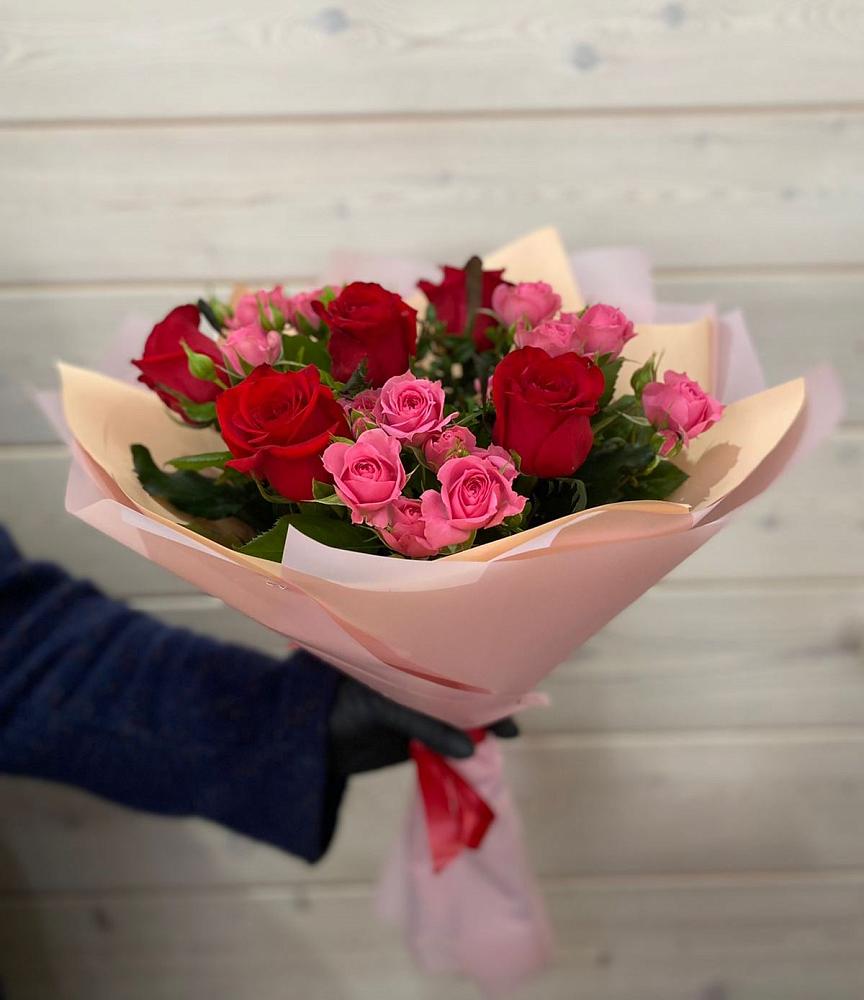 Букет цветов из: Розы в Хандыге