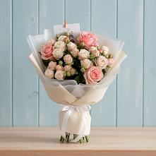 Букет цветов из:  Розы #REPLACE_PRED# Хандыге